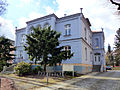 Villa with enclosure and garden