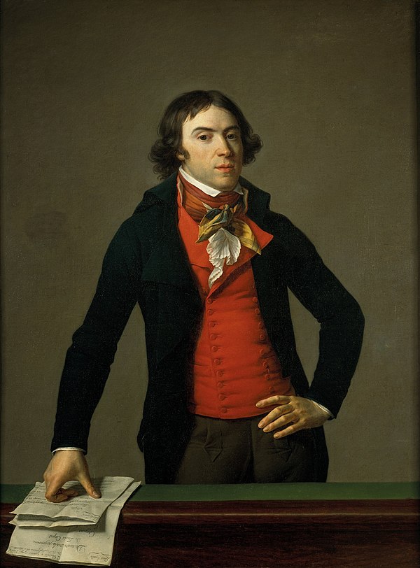 Portrait of Barère by Jean-Louis Laneuville (1794)