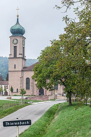 <span class="mw-page-title-main">Basilica of Our Lady of Thierenbach</span> Church located in Haut-Rhin, France