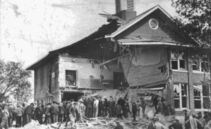 Bath School disaster showing front of school.png