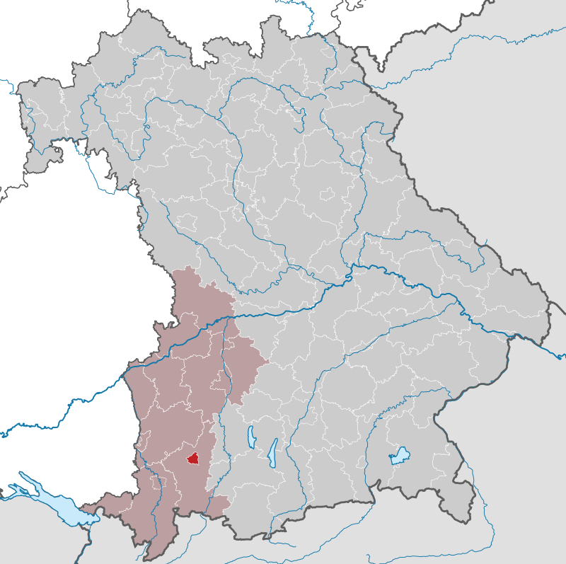 Kaufbeuren – Mappa