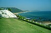 Beach view at Tenneti Park in Visakhapatnam