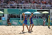 Deutsch: Beachvolleyball bei den Olympischen Jugendspielen 2018; Tag 11, 17. Oktober 2018; Jungen,Finale – Niederlande (Matthew Immers/Yorick de Groot)-Schweden (David Åhman/Jonatan Hellvig) 0:2 (20–22/15–21) English: Beach volleyball at the 2018 Summer Youth Olympics at 17 October 2018 – Final – Netherlands (Matthew Immers/Yorick de Groot)-Sweden (David Åhman/Jonatan Hellvig) 0:2 (20–22/15–21)