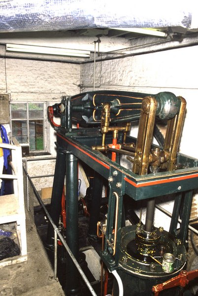 File:Beam engine, Combe Mill - geograph.org.uk - 726480.jpg