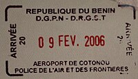 Benin - Aeroporto de Cotonou - Entrada.JPG