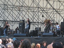 Biomechanical at Rockin' field festival, Milan, Italy (26 July 2008)