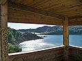 Bird hide at El Limonero reservoir, 2021-01-04.