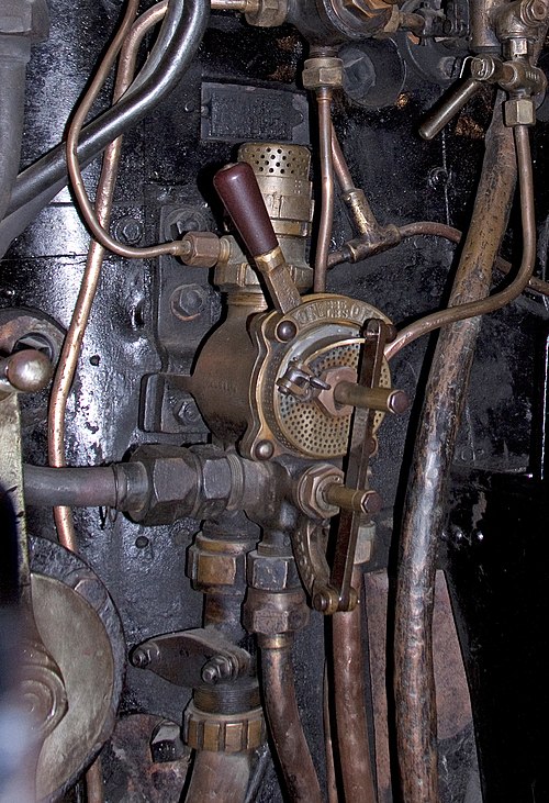 Driver's brake control in a Black 5