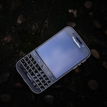 Blackberry Q20 smartphone