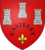 Castellet-lès-Saussesin vaakuna