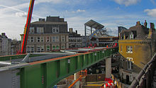 First span of the new Borough Market viaduct at Stoney Street Borough Market Viaduct.jpg