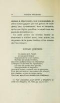 reprochaient à Ripergader, leur commandant, de s’être laissé gagner par les grâces de Calederia, une Cythéréenne. Mais le coupable, après une légère punition, revenait vers ses passions premières[2]. Un petit poème du libertin Robbé de Beauveset a célébré aussi, avec malice, les stigmates de la jeune Cadière et les extases du Père Girard : EXTASE QUIÉTISTE ﻿Un matin qu’à l’écart ﻿Le bon père Girard ﻿Stigmatisait la sœur Cadière, ﻿Survint une jeune tourière, Qui resta quelque temps en admiration À l’aspect si nouveau de l’opération ; ﻿Car l’on dit qu’elle était pucelle, ﻿Très ignorante en bagatelle. Quoi qu’il en soit, voulant voir de plus près, D’un pas mal assuré, doucement elle avance ; Elle examine, et peu de temps après, Voici que nos dévots tombent en défaillance.