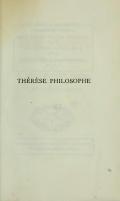 THÉRÈSE PHILOSOPHE