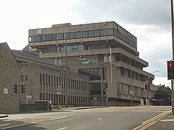 Det tidlegare hovudkontoret til Bradford & Bingley