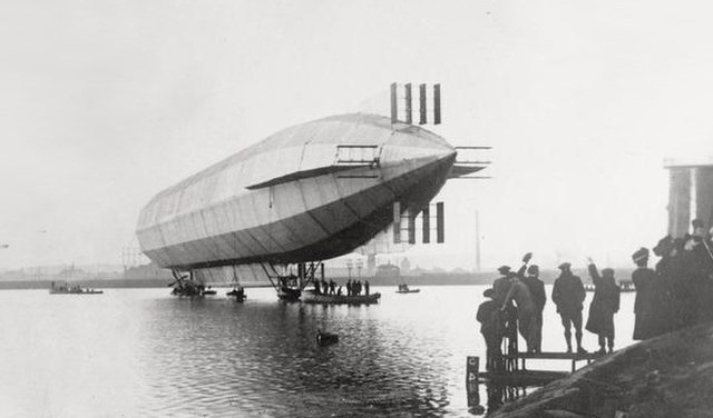 Mayfly was built in 1908 and was the first aircraft to be used in a naval capacity.