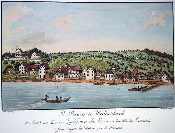 Wädenswil and Lake Zürich (1794)