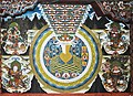 Buddhist Universe Meru with directional deities