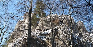 Main castle from the southeast