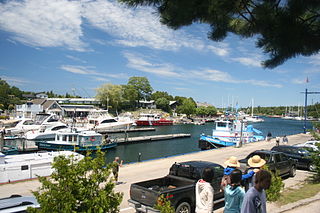<span class="mw-page-title-main">Tobermory, Ontario</span> Community in Ontario, Canada