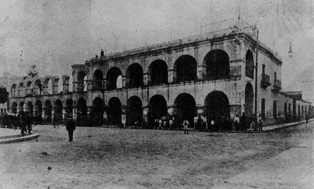 Demolition of the former Cabildo, 1908.