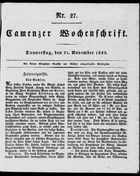 File:Camenzer Wochenschrift 1822-11-21.pdf