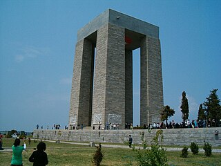 <span class="mw-page-title-main">Çanakkale Martyrs' Memorial</span> Monument in Turkey