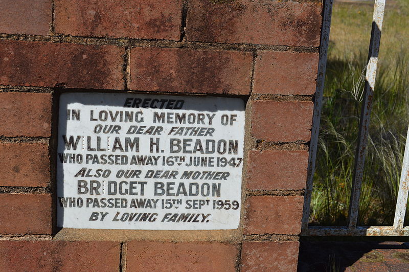 File:Caragabal Anglican Church Memorial Beadon.JPG