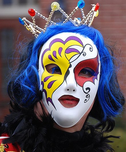 Maastricht's carnaval is known for its costumes, which might be the most colourful ones in the country