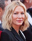 Photo of Cate Blanchett at the Cannes Film Festival in 2015.