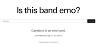 Thumbnail for Is This Band Emo?