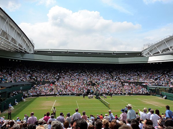 Centre Court, All England Lawn Tennis and Croquet Club.