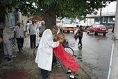 Ook in China een bekend verschijnsel op straat