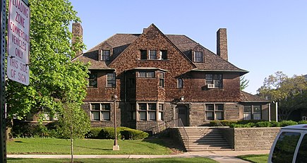 Maison de Charles Lang Freer, Détroit, Michigan (1890), Wilson Eyre, architecte.