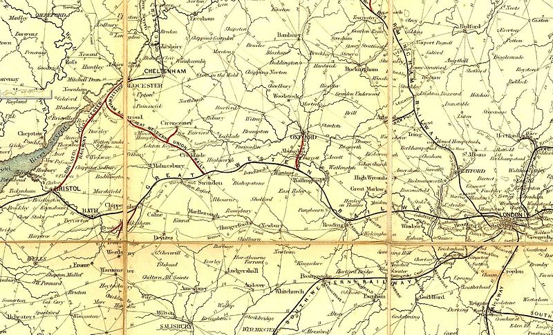 File:Cheffin's Map - Route of Great Western Railway, 1850.jpg