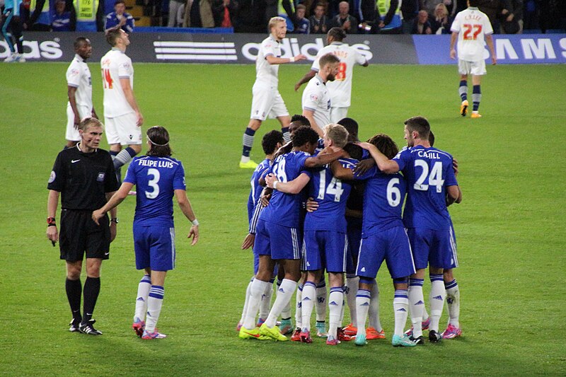 File:Chelsea 2 Bolton Wanderers 1 Chelsea progress to the next round of the Capital One cup (15351526792).jpg