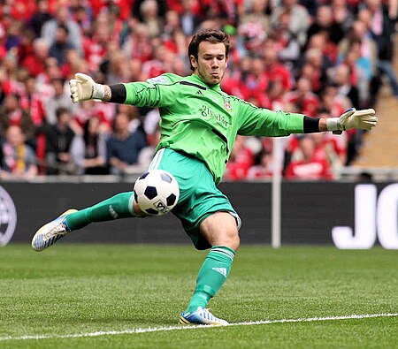 Chris Maxwell Wrexham FC at Wembley.jpg