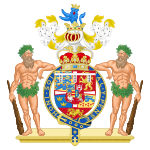 Brasão de Armas de Jorge da Dinamarca, Duque de Cumberland.svg