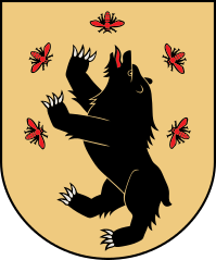 The coat of arms of Bartninkai, Lithuania