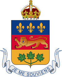 Wappen von Québec
