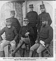 Colonel Micropoulis (Commander of Greek forces at Kalambaka), and his staff.jpg