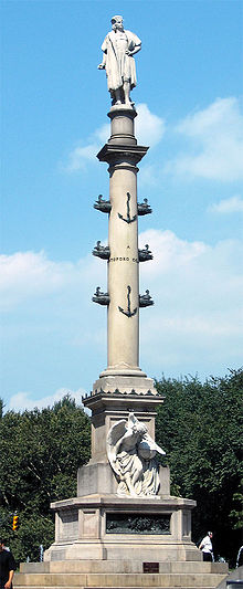 Columbus Monument on Columbus Circle in September 2006 Columbus Circle - Statue.JPG