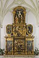 Altarpiece of the Visitation (1546). The funerary chapel presents a magnificent altarpiece by Alonso de Berruguete