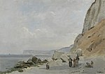 Chalk Cliffs near Yport (1872)