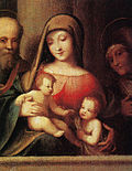 Thumbnail for Holy Family with Saints Elizabeth and John the Baptist (Correggio, Pavia)