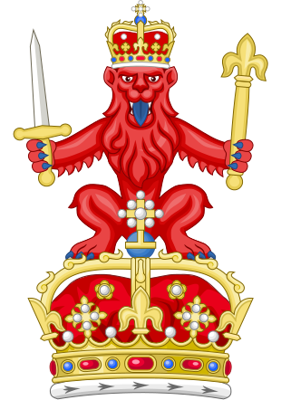 File:Crest of the Coat of Arms of the United Kingdom (Scotland).svg