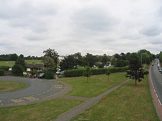 View of Crypt School in Podsmead, Gloucester Crypt School, Podsmead, Gloucester - geograph.org.uk - 59403.jpg