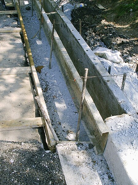 File:Curb metal forms under construction.jpg