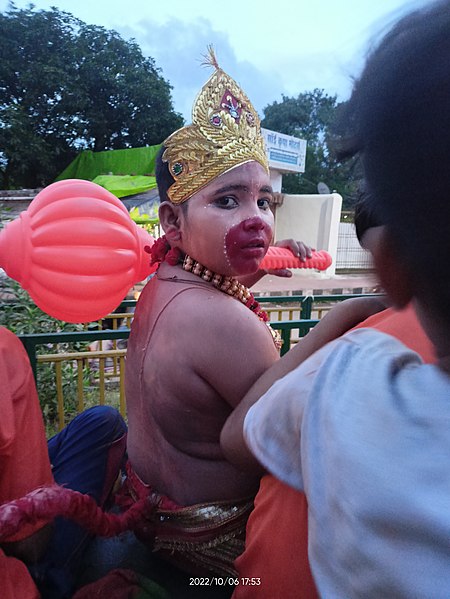 File:Cute tired Hanuman.jpg