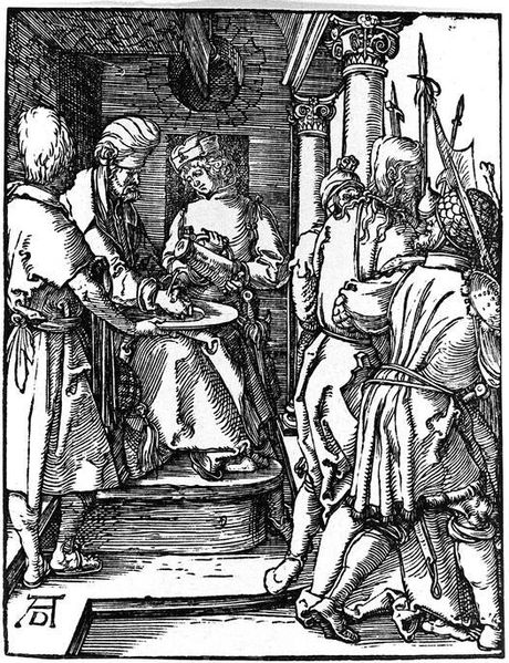 File:Dürer - Small Passion 20 - Pilate Washing his Hands.jpg