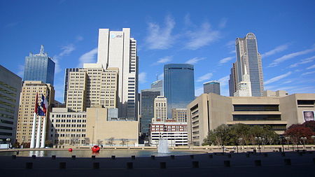 DallasCityHall view